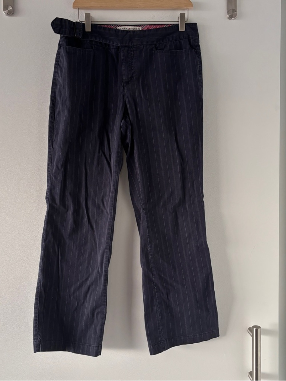 Vintage Y2K Tommy Hilfiger Striped Straight Leg Pants